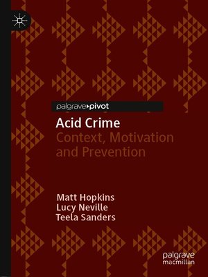cover image of Acid Crime